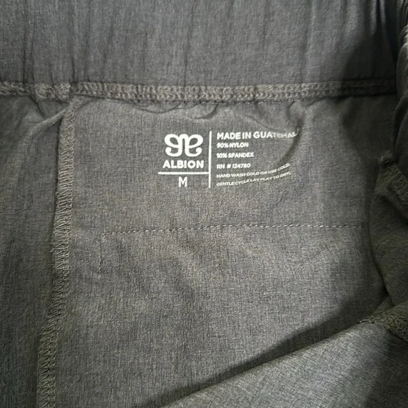 Albion gray ankle zip jogger size medium active wear - Picture 6 of 8